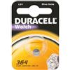 Duracell SR60 (364) all' ossido di zinco e ossido di argento a bottone, 1,5 V