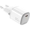Celly, Caricatore USB-C, Caricabatterie Portatile da 30W con Tecnologia GaN, Compatibile con Vari Modelli dei Maggiori Produttori