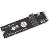 Elprico Scheda Adattatore WiFi Bluetooth M.2 NGFF A E Key per Adattatore SSD M.2 Key M per AX200 AX201 AX210 Scheda Adattatore M.2 Key M