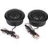Tyenaza Altoparlanti per auto, Tweeter per auto Coppia generale 12V 120W Auto Mini Super Power Altoparlanti per tweeter a cupola ad alta potenza Altoparlanti per tweeter a cupola micro a tromba