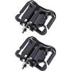 Be In Your Mind 2pcs metallo fotocamera cintura cintura supporto fotocamera clip da cintura caricamento rapido per fotocamera DSLR filettatura 1/4 pollici 110x85mm capacità portante 20 kg nero