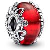 Pandora Sterling silver Glass Red 793597C00 Pendente