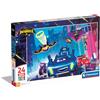 Clementoni- Batwheels Supercolor Puzzle-Batwheels-24 Maxi Pezzi Bambini 3 Anni, Puzzle Cartoni Animati, Made in Italy, Multicolore, 28522