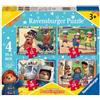 Ravensburger Scatola puzzle 4 in 1 | Orso di Paddington | Ravensburger | Puzzle per bambini