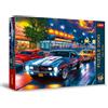 Trefl Premium Plus Quality - Puzzle Tea Time: Viaggio Notturno - 1000 Pezzi, Serie di Immagini Nostalgiche Dipinte, per Adulti e Bambini a partire dai 14 anni di età