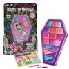 ColorBaby Monster High 48425 - Set di bellezza con palette a forma di bara, ombretti, lucidalabbra, fard, trucco per ragazze, cosmetici per bambini, regali per ragazze +8 anni, 48425