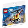 LEGO City Fire Helicopter Polybag Set 30566 (Insacchettato)
