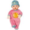 BABY born Nightfriends Bambola 30 cm, Luce Integrata, Riproduce Ninna Nanna, Piccola e Morbida per Mani Piccole, Il Gioco Creativo Promuove L'Empatia e Le Abilità Sociali, Neonati, Berretto Incluso
