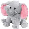 warmies Elefante II: peluche con ripieno di lavanda, grigio