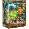 STRUCWOOD DIY Book Nooks - Deep-Sea Explorer Tiny Hous Submarine Miniature House Kit Building con Musica, Luce LED Magia e Paesaggio Rotante - Scopri Atlanta