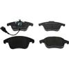 FERODO Kit pastiglie freni Anteriore Con contatto segnalazione usura senza accessori FDB4057 Compatibilità con VW TIGUAN 5N SHARAN 7N1, 7N2 Passat A32, A33, AUDI Q3 8UB, 8UG, SEAT Alhambra 710, 711