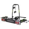 GO BIKER E‑TREK Portabici Auto su Gancio Traino con Leva per 2 Bici - Compatibile Bici Elettriche - Telaio in Acciaio e Alluminio - Sistema di Sicurezza - 30 kg per Binario
