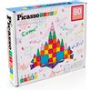 PICASSO TILES Costruzioni Magnetiche Multicolore Picasso Tiles Set Scuola 80 Piastrelle