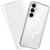 EVETANE Cover Galaxy S25 FE e 2 schermi di protezione - TPU - Trasparente - refurbished