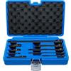 BGS 25145 | Set di prolunghe | 6,3 mm (1/4) / 10 mm (3/8) / 12,5 mm (1/2) | 9 pz.