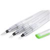 Liquidraw Set di 3 penne a pennello per acquerello, ricaricabili, con inchiostro a serbatoio lungo, per pittura, artisti, calligrafia e lettere