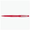 Paper Mate Papermate - Pennarelli originali Flair con punta in feltro da 1 mm, inchiostro rosso, confezione da 4