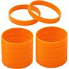 GOGO 12 Pezzi Braccialetti in Silicone per Adulti, Braccialetti in Gomma, Accessori per Feste, Braccialetto Elastico Multicolore