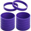 GOGO 12 Pezzi Braccialetti in Silicone per Adulti, Braccialetti in Gomma, Accessori per Feste, Braccialetto Elastico Multicolore