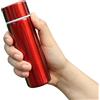 DJDL Thermos da 150 ml per caffè sottovuoto, portatile, in acciaio inox, da viaggio, per bevande (rosso)