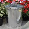 Verdelook Bidone in Lamiera Zinco 62lt con coperchio di Verdelook