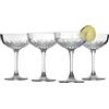 Pasabahce Timeless Confezione 4 Coppe Champagne 27 cl, Vetro, Trasparente, 11x11x16 cm
