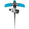 CELLFAST Irrigatori Per Prato Circolari 3 Bracci Gartensprinkler Rasensprenger Con Flusso D'Acqua Controllabile Per Prato Fiori Piante 18 Ugelli Basic