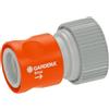 Gardena Raccordo Profi-System con acquastop: Raccordo per tubo da collegare all'estremità del tubo, adatto a tubi da 19 mm (3/4 pollice) (2814-20)