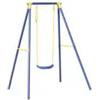 Essenza Altalena per bambini essenza 1 misura in acciaio e plastica colore blu 145x142x182 cm