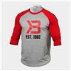 Better Bodies Mens Baseball Tee - S