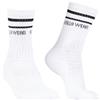 Gorilla Wear Crew Socks White - 35-38