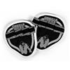 Gorilla Wear Palm Grip Pads Black/Grey - One Size -