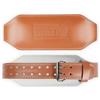 Gorilla Wear 6 Inch Padded Leather Lifting Belt - S/M