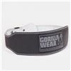 Gorilla Wear 4 Inch Padded Leather Lifting Belt - L/XL