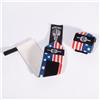 Better Bodies USA Flag Wrist Wraps,Red/White/Blue - Taglia Unica
