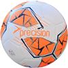 Precision Fusion Midi - Pallone da calcio ad alte prestazioni, resistente, in TPU cucito a macchina, foderato in EVA da 2 mm, leggero, 220 g, bianco, misura 2