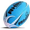 Rhino Cyclone - Pallone da rugby, misura 5, colore: Blu