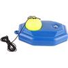 Haofy Tennis Trainer Rebound Ball Set con Base e Corda Elastica per Allenamento Singolo Adatto a Tutti i Livelli Base Stabile e Durevole per Esterni e Interni Allenamento Flessibile in Giardino Parco o Casa