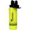 Precision Borraccia unisex, per l'igiene, 1 litro, colore: lime/nero fluo