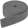 DMiotech 10 Iarde x 38mm Larghezza Nastro Nylon per Cinghie Piatte Cinghie Poliestere per Reggiatura Zaino Artigianale Fai da Te, Cucire, Riparazione Attrezzature Esterni, Grigio Scuro