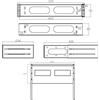 InLine Rack InLine® 19" per montaggio a parete, 2U, profondità 24-40cm, con coperchio, nero