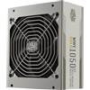 Cooler Master MWE Gold 1050 - V2 ATX 3.0 Versione bianca, 1050 W, 100 - 240 V, 50/60 Hz, 13 - 6 A, Aktiv, 120 W