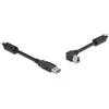 Delock 81103 Cavo USB 3.0 da A maschio a B maschio 90° a sinistra 5 m