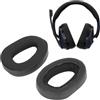 OEM Cuscinetti auricolari di ricambio per cuffie ibride, leggeri e comodi - compatibili con EPOS H3 PRO - Cuscinetti in memory foam - Nero - Set da 2