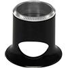 Bergeon 2611-TN 2.8X - Lente di ingrandimento biconvessa Air 3 x 1/2, nero, moderno