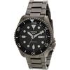 Seiko 5 Sports Orologio Analogico Automatico Uomo con Cinturino in Acciaio SRPD65K1, Nero, 5K9