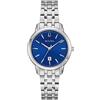 Bulova Orologio analogico al quarzo da donna con cinturino in acciaio inox 96M166, Blu, Bracciale