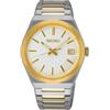 Seiko Orologio Analogico al Quarzo Uomo con Cinturino in Acciaio Inossidabile SUR553P1