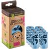 STARCH BAG Sacchetti BIO compostabili per feci 8 rotoli x 15 pezzi, blu