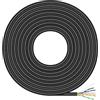 AISENS - A135-0675 - Cavo di rete esterno impermeabile RJ45 Cat.6 UTP rigido Cca AWG23, nero, 100 m